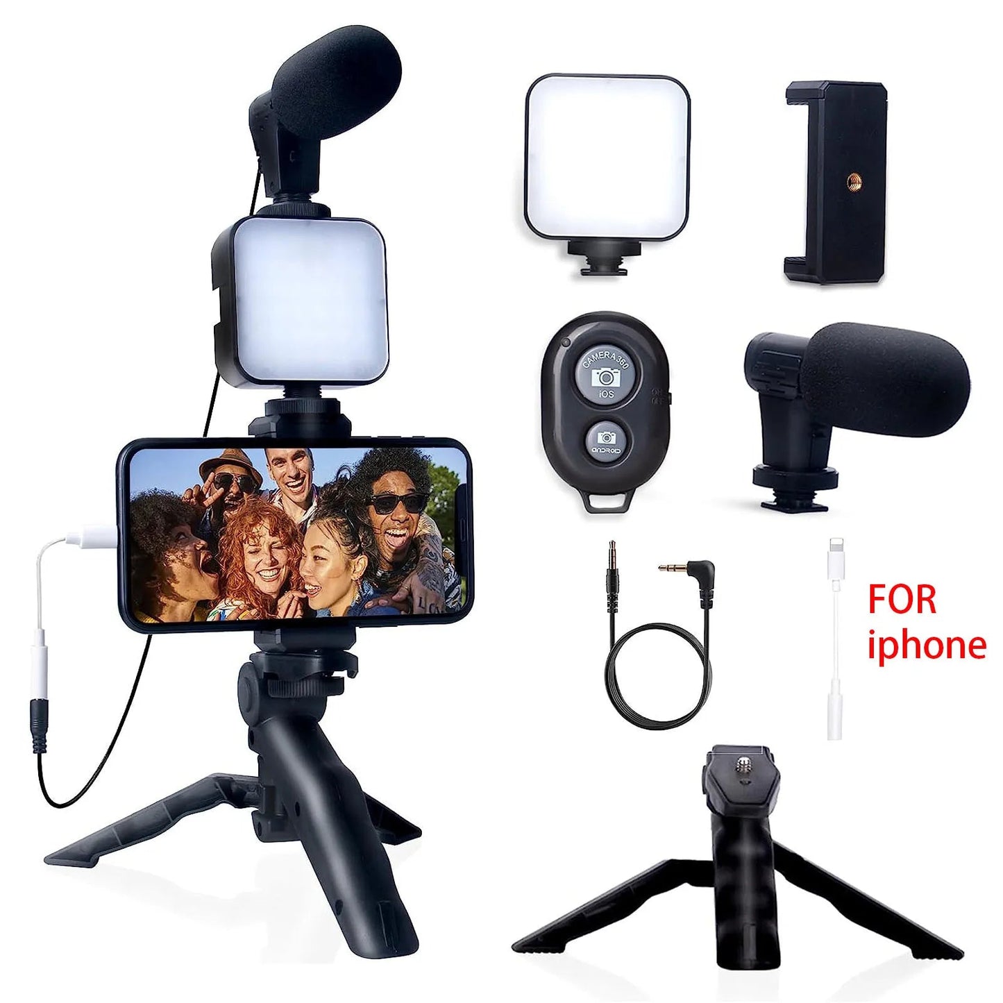 KNK Profesional Kit for Tiktoker/Vlogger