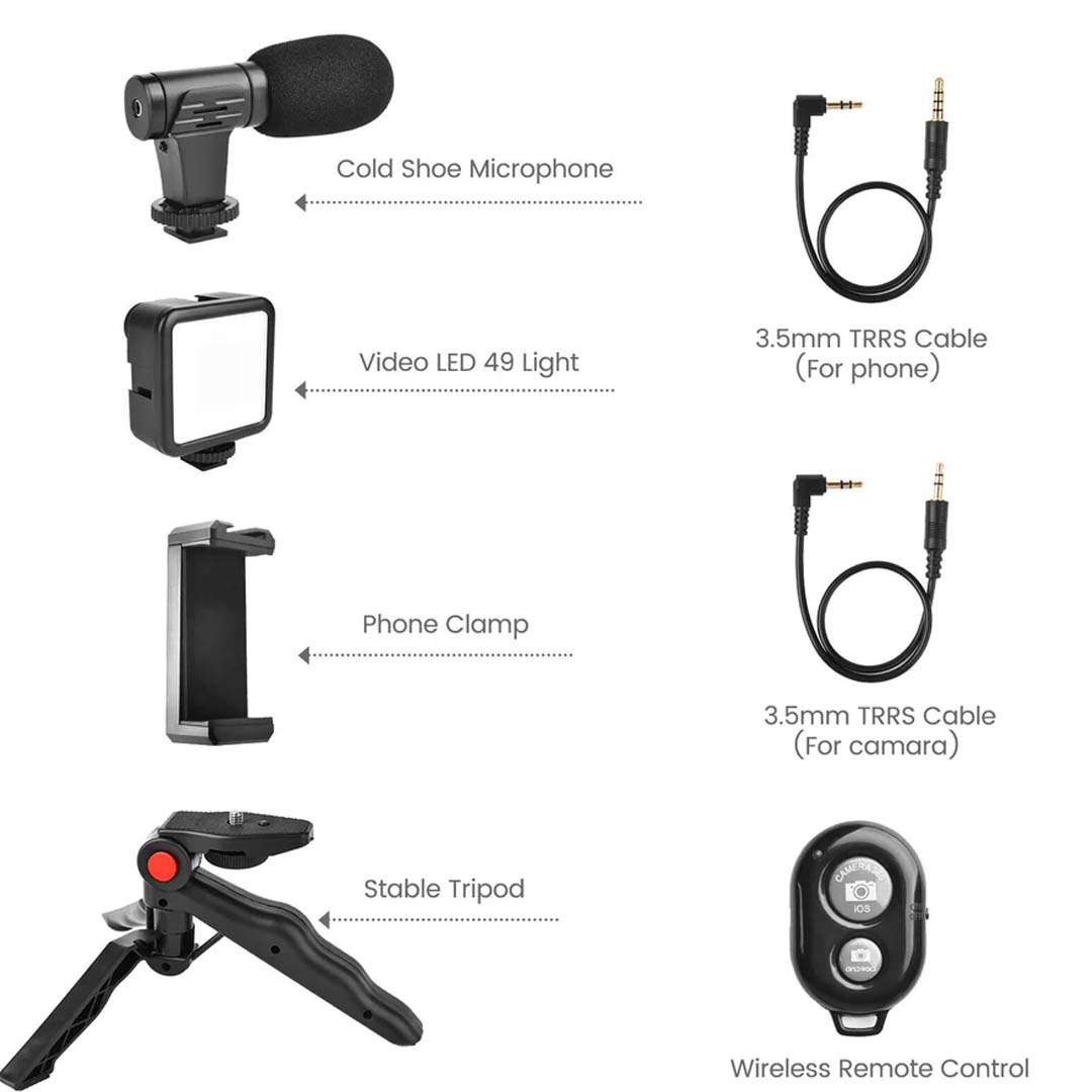 KNK Profesional Kit for Tiktoker/Vlogger