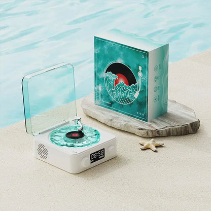 Retro Vinyl Record Player