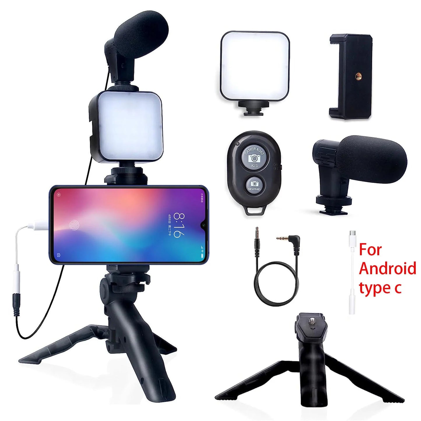 KNK Profesional Kit for Tiktoker/Vlogger